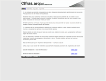 Tablet Screenshot of clarin.dataobra.com